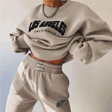 Los Angeles Pullover Sweatshirt and Sweatpants Set