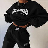 Los Angeles Pullover Sweatshirt and Sweatpants Set