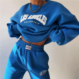 Los Angeles Pullover Sweatshirt and Sweatpants Set