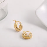 Geometric Hoop Earrings Style 9