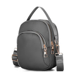 Mini Multifunctional Crossbody Bag Grey