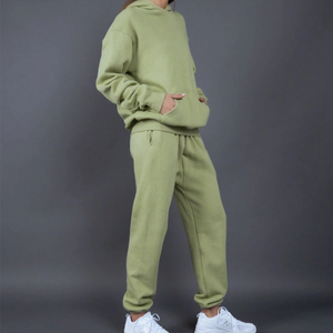 2-Piece Basic Hoodie and Sweatpants Set