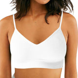 Seamless Workout Bralette White